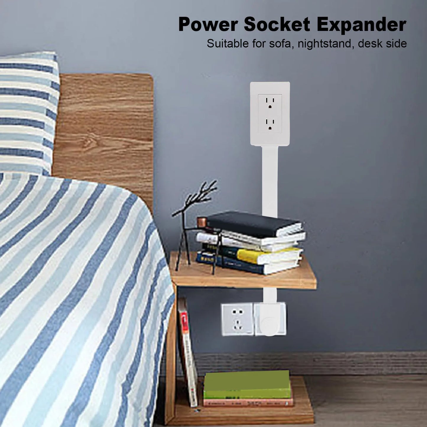 Flexible Power Strip Extender
